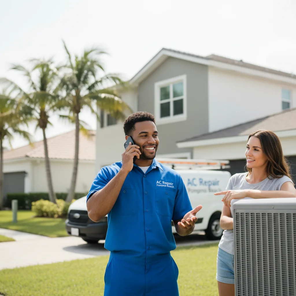 AC Repair Pompano Beach customer support in Centereach